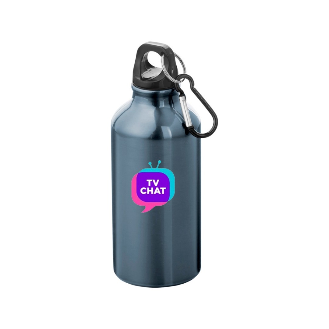 Бутылка "Oregon" с карабином 400мл, мокрый асфальт