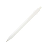 Fidget шариковая ручка из переработанной пластмассы - Белый