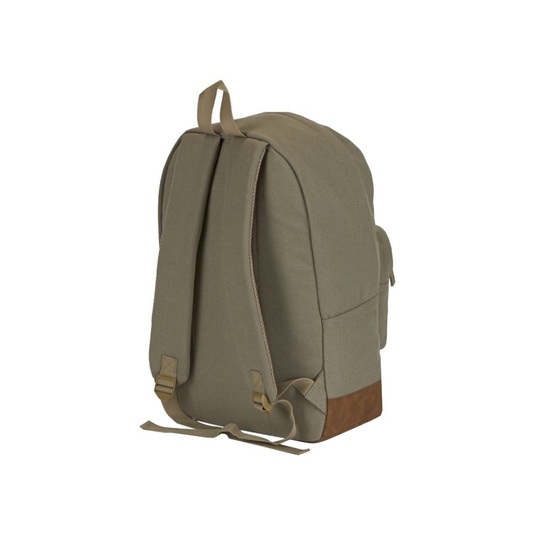 Рюкзак Shammy с эко-замшей для ноутбука 15", бежевый