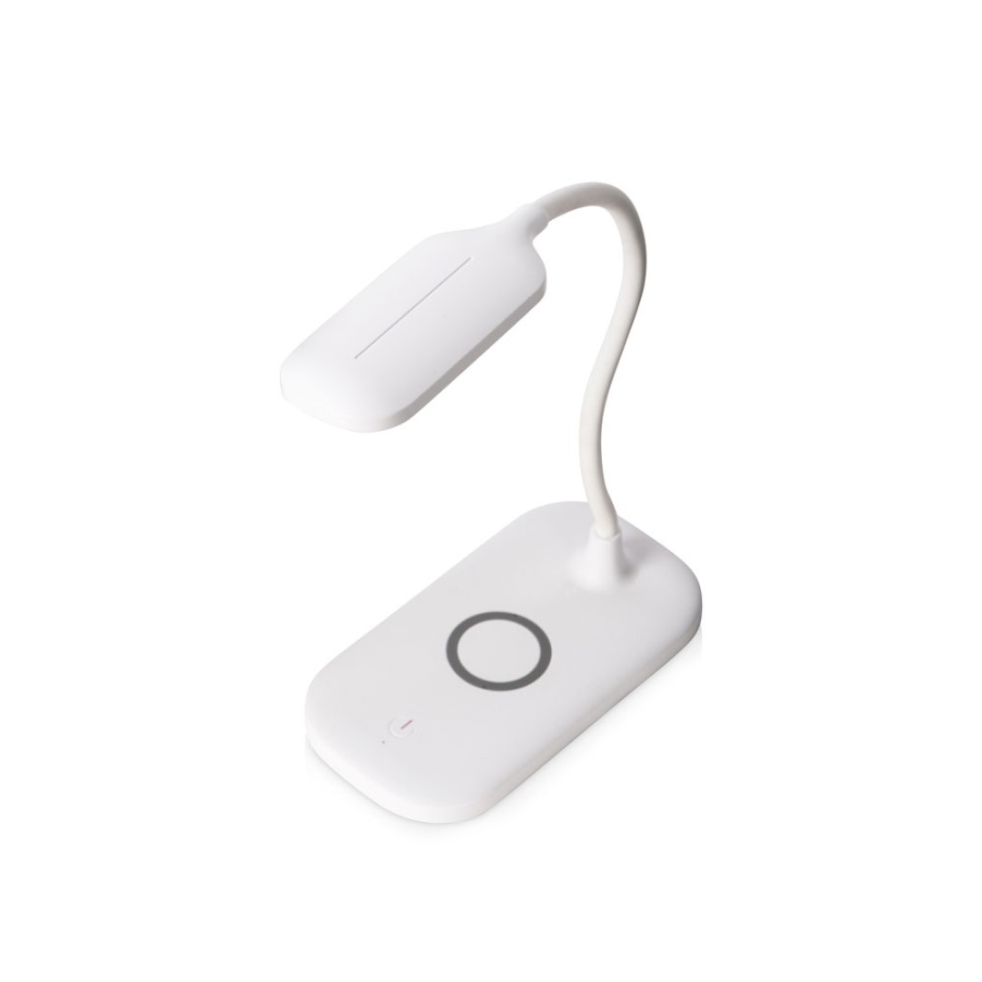 Настольный светильник с беспроводной зарядкой "Nimble", 10 Вт (Р)