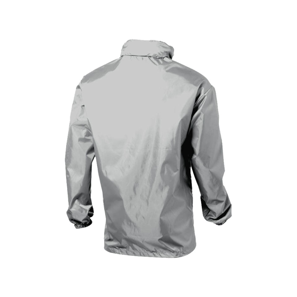 Ветровка "Miami" мужская с чехлом, серебристый