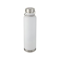 Thor, медная спортивная бутылка объемом 1 л с вакуумной изоляцией, белый