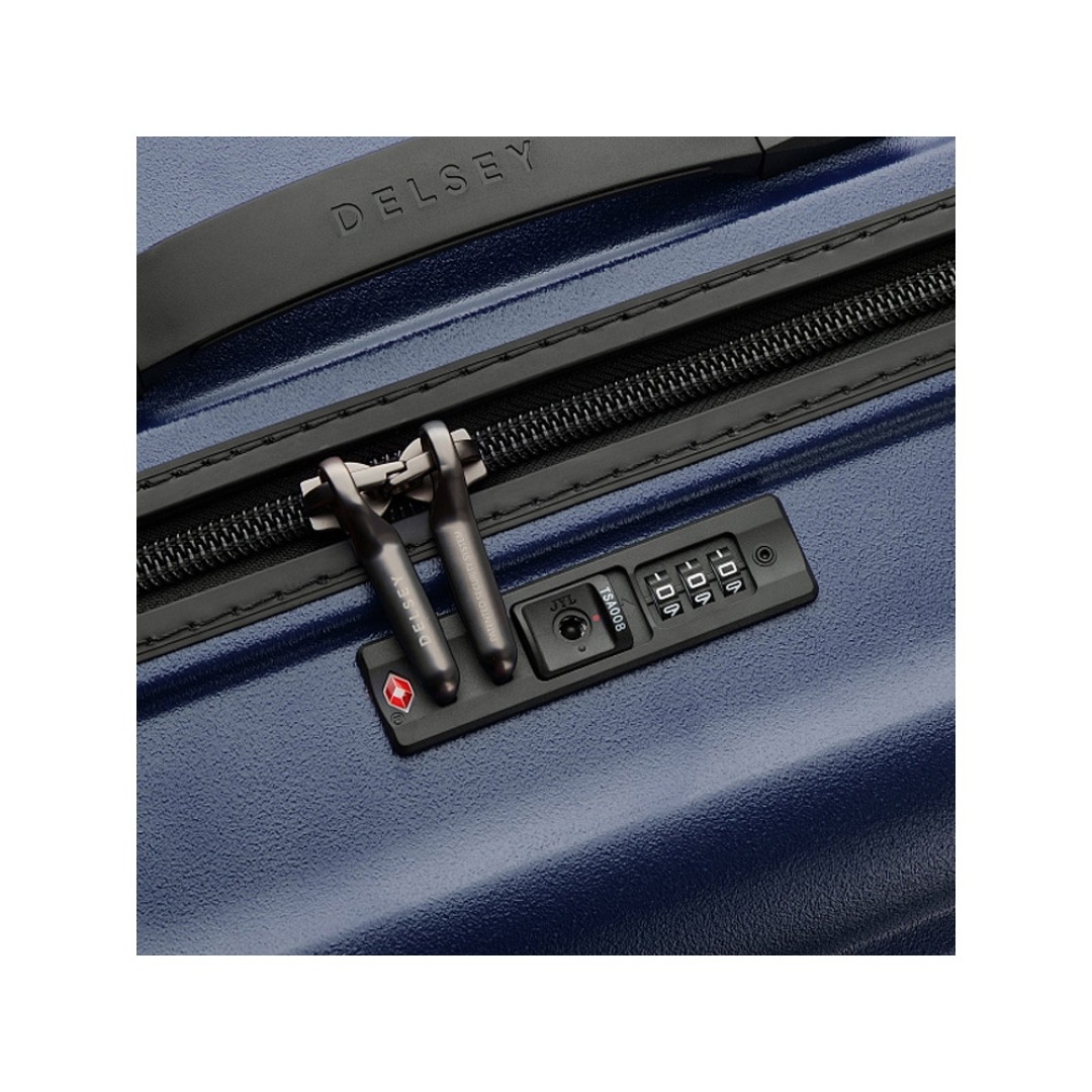Чемодан 4-х колесный DELSEY, TURENNE 2.0, 91л, темно-синий