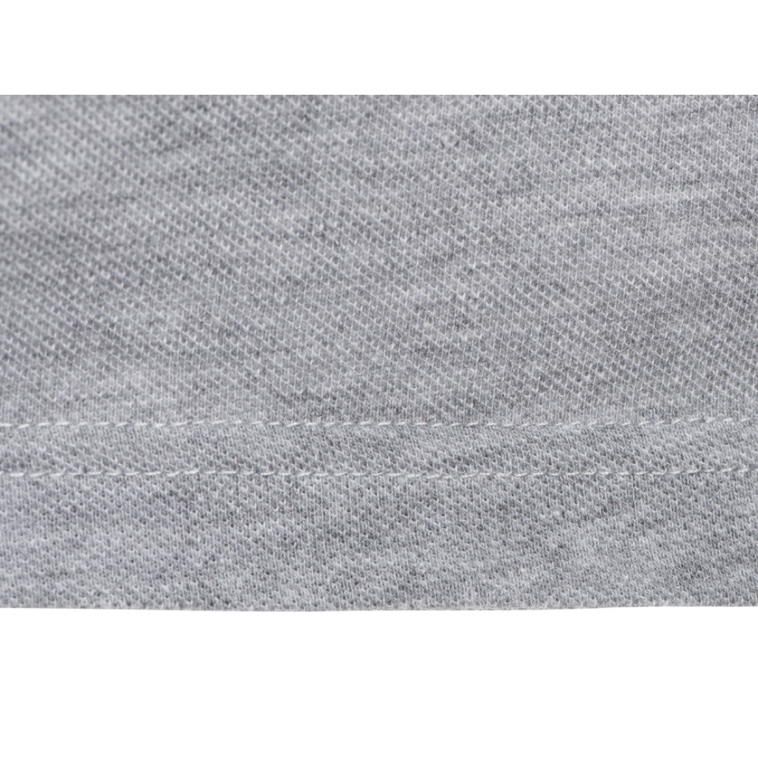 Рубашка поло "First 2.0" мужская, серый меланж