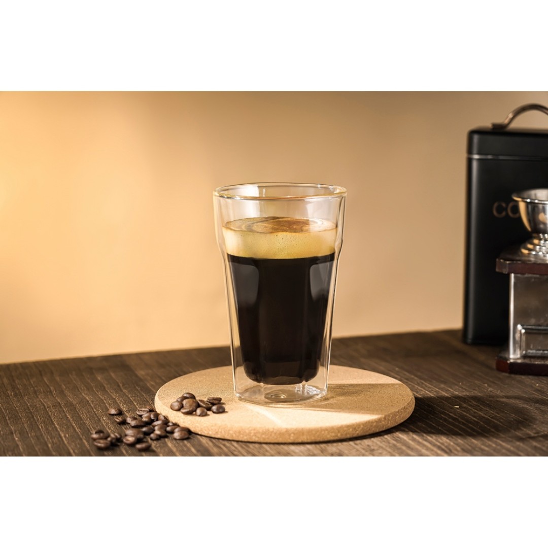 Стакан граненый с двойными стенками "Silva"