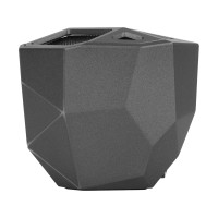 Портативная колонка «Geo», мокрый асфальт + белая подсветка