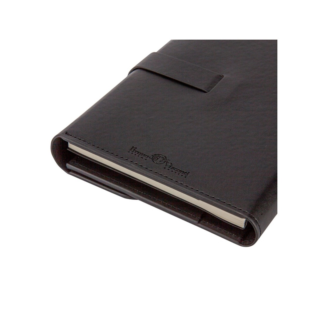 Ежедневник недатированный А5 "Senate" с магнитным клапаном, черный