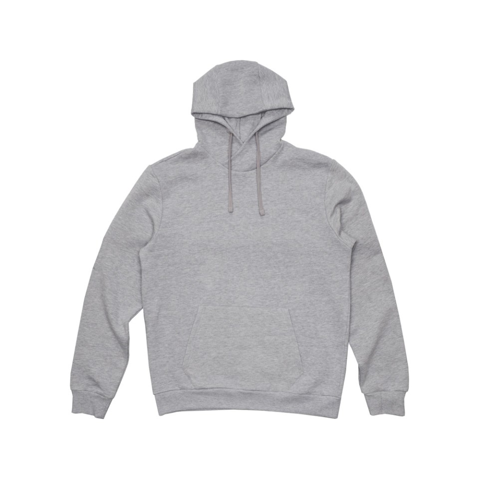 Толстовка унисекс "Stream" с капюшоном, серый меланж