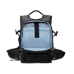 Рюкзак TORBER Mobi, черный, полиэстер 900D с PU покрытием, 45 х 32 х 20 см