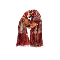 Мужской шарф "Красный Оникс"