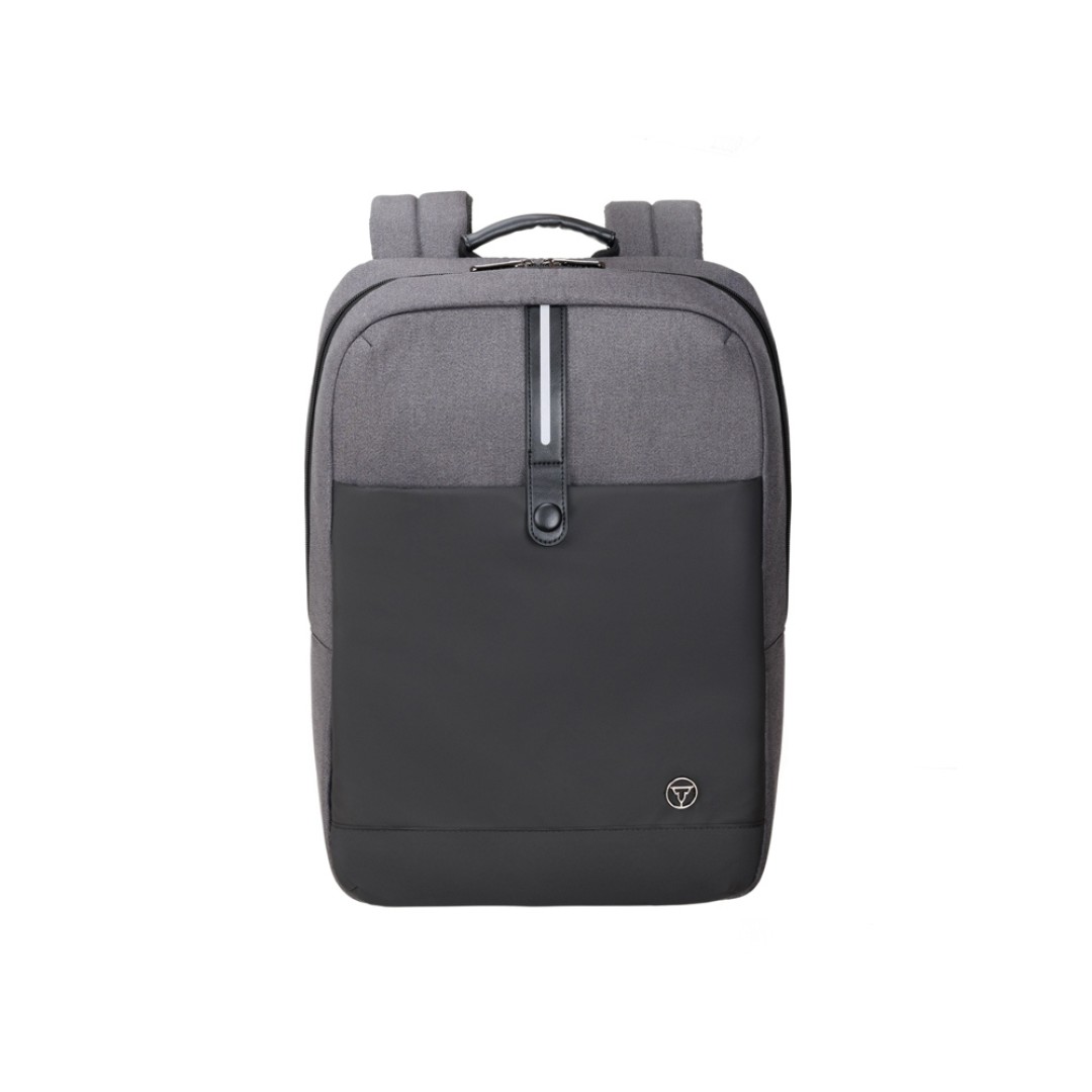 Рюкзак TORBER VECTOR с отделением для ноутбука 14,1", черный/серый, нейлон, 32 х 10 х 43 см, 13л