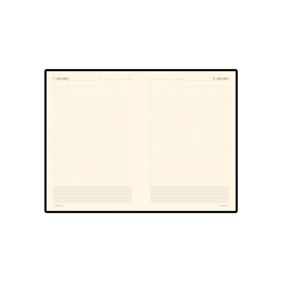 Ежедневник А5 полудатированный «Porto», бордовый (Р)