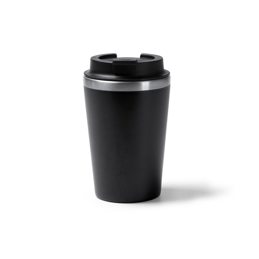 Термокружка HORAN с двойными стенками, черный