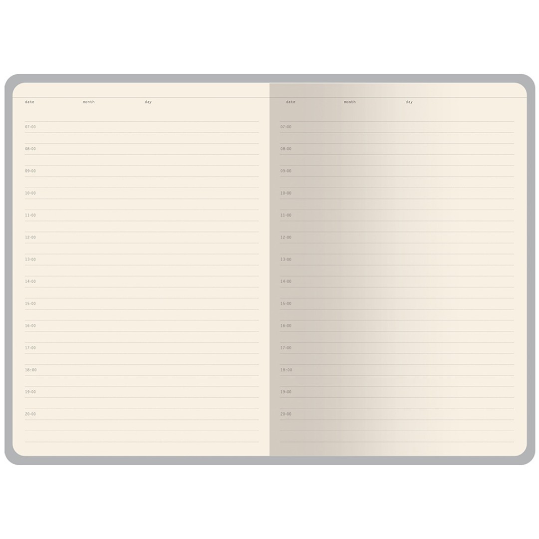 Ежедневник недатированный А5 "Amazonia", коричневый с золотым обрезом