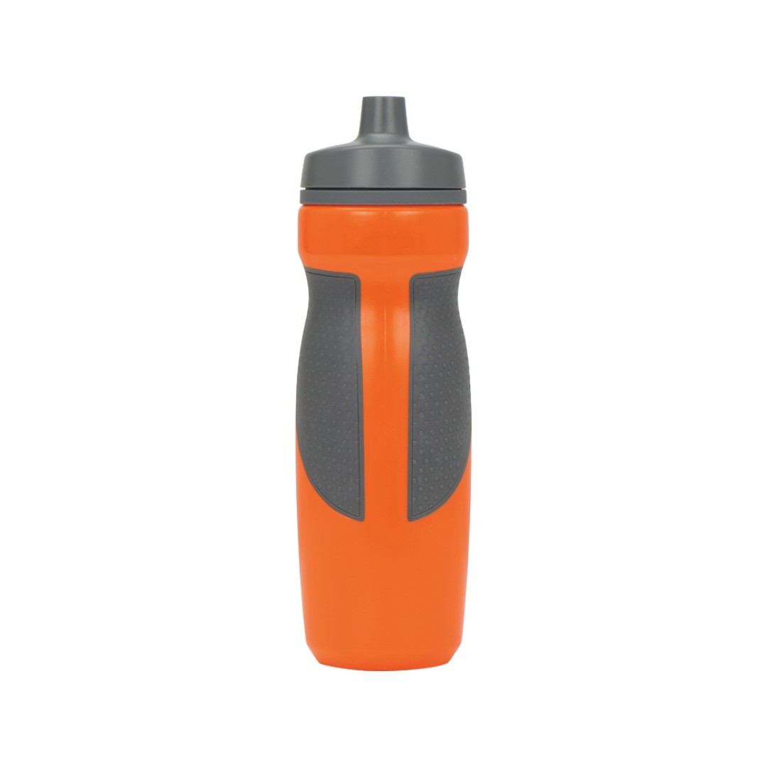 Спортивная бутылка «Flex» 709 мл, оранжевый/серый