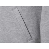 Толстовка на молнии "Perform" мужская, серый меланж