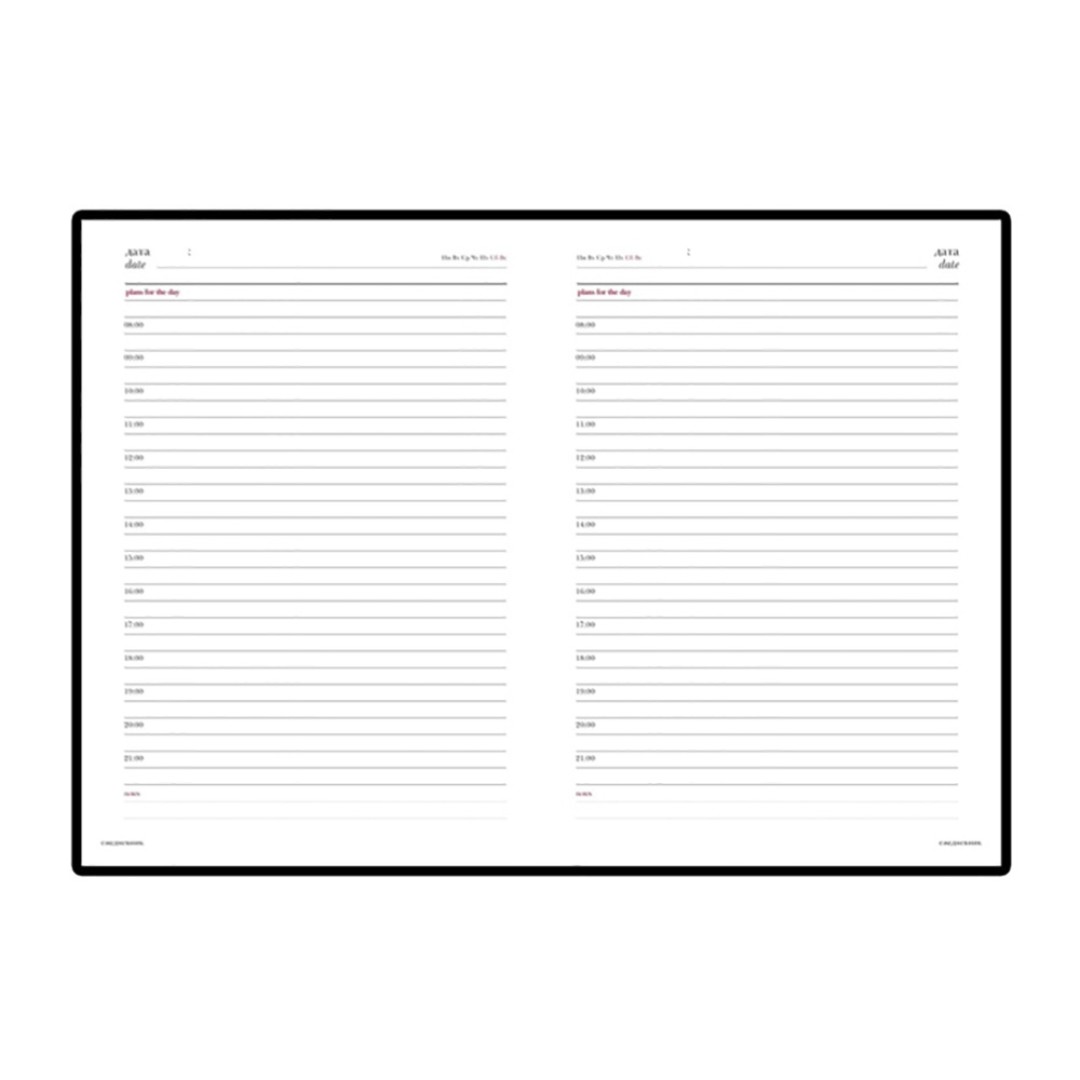 Ежедневник недатированный А6+ «Velvet», зефирный розовый