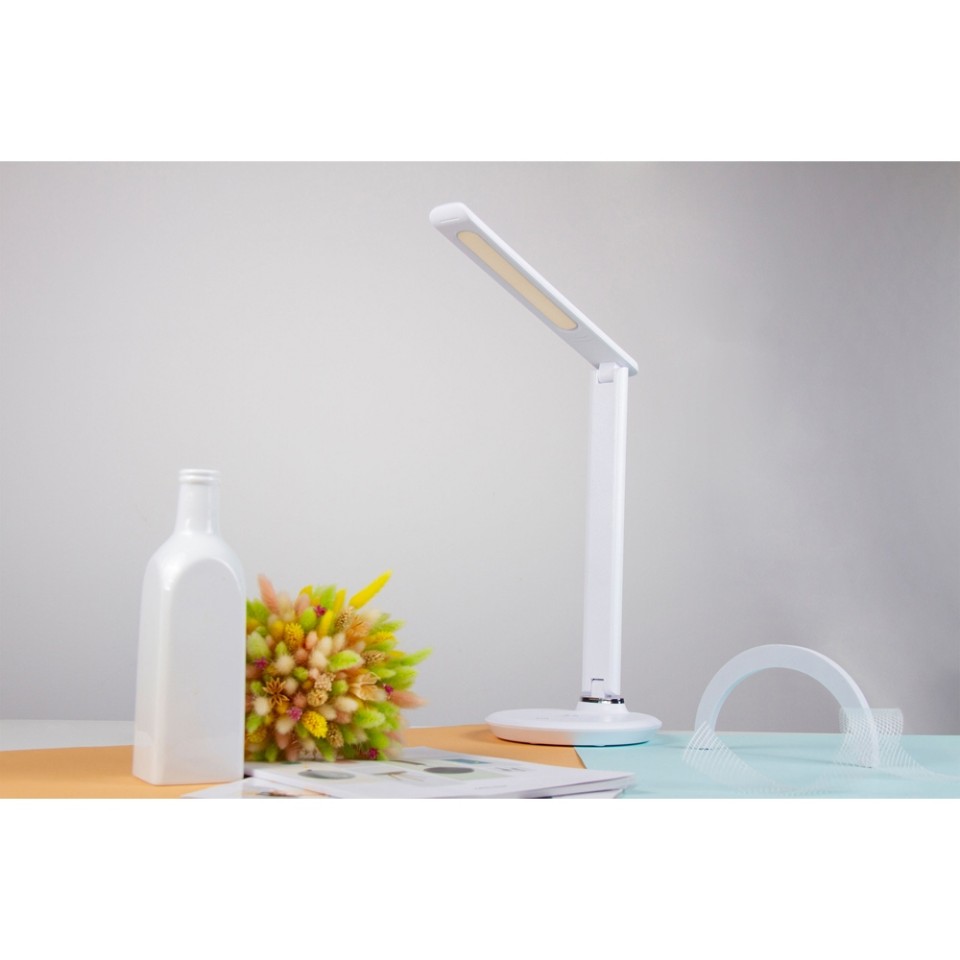 Настольная лампа Rombica LED FAROS, белый (круглое основание) (Р)