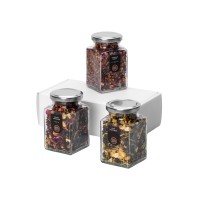 Набор подарочный с тремя видами чая "Bouquet" (два черных чая, зеленый чай)