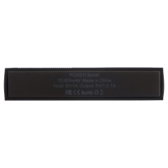 Портативное зарядное устройство Edge Black, 10000 mAh