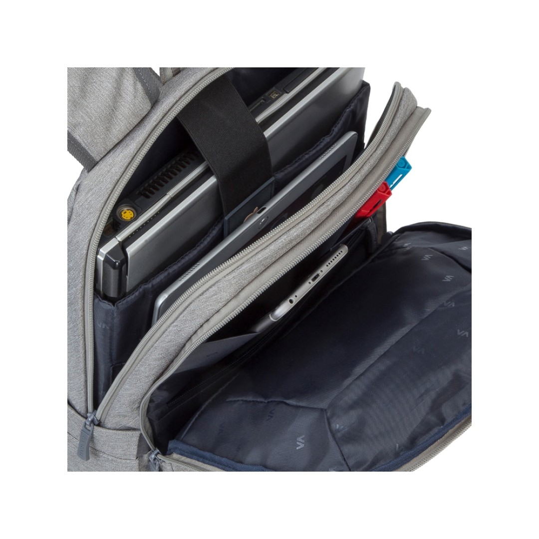 RIVACASE 7760 grey ECO рюкзак для ноутбука 15.6"