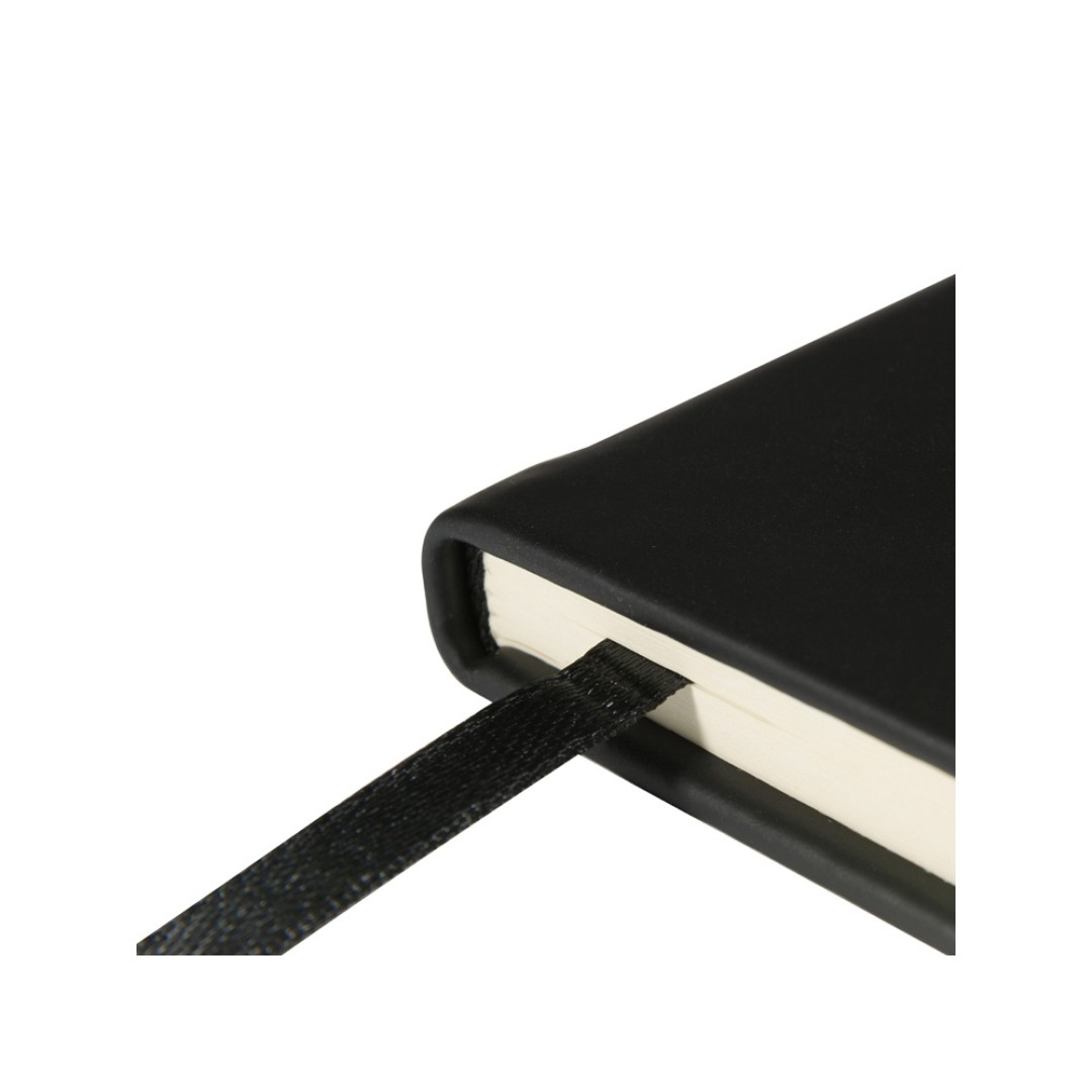 Блокнот А5 "Megapolis Velvet", черный