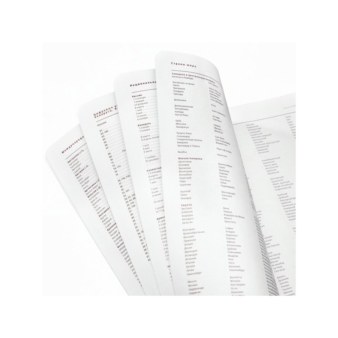 Ежедневник А5 недатированный «Mercury», красный