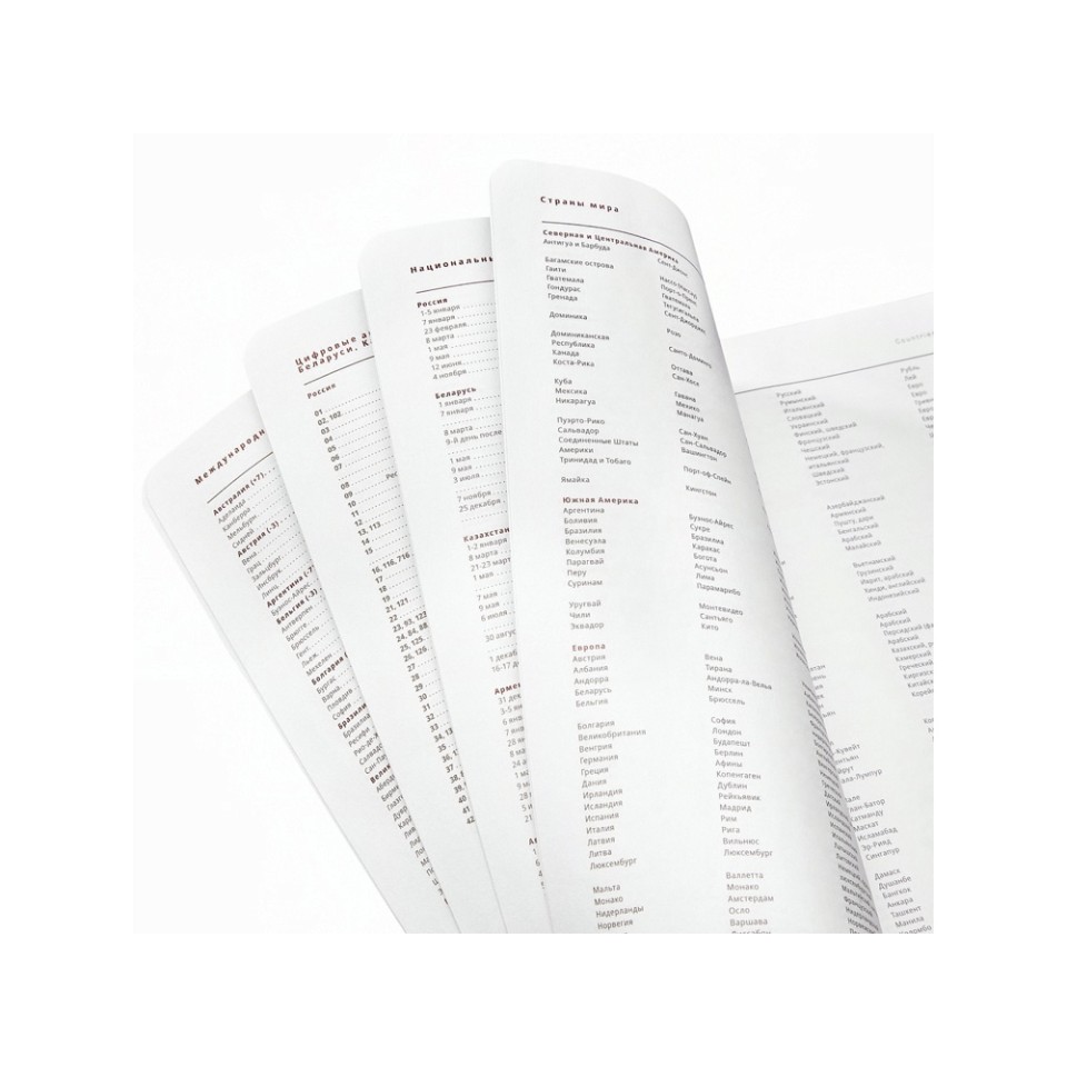 Ежедневник А5 недатированный «Mercury», красный