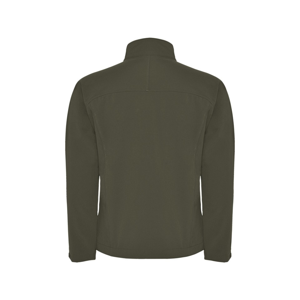Куртка софтшелл "Rudolph" мужская, темный армейский зеленый