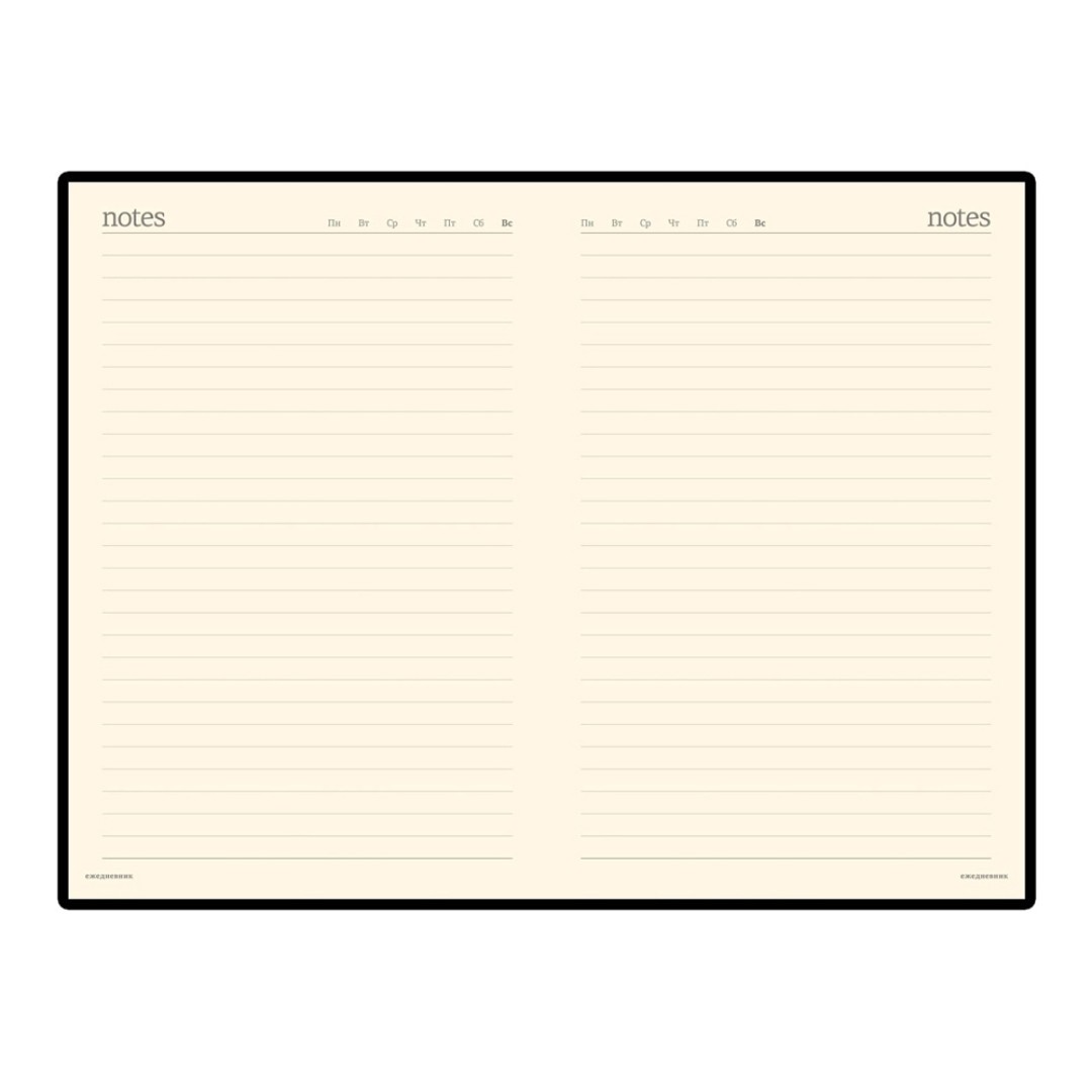 Ежедневник недатированный А5 «Megapolis», серебристый