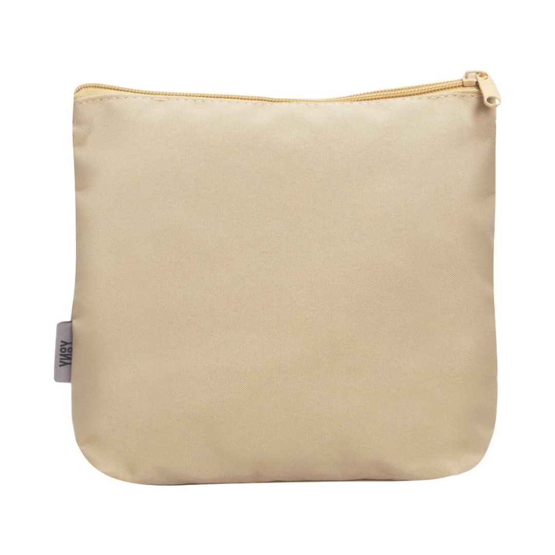 Косметичка из полиэстера 300D с подкладкой "Amalia", бежевый