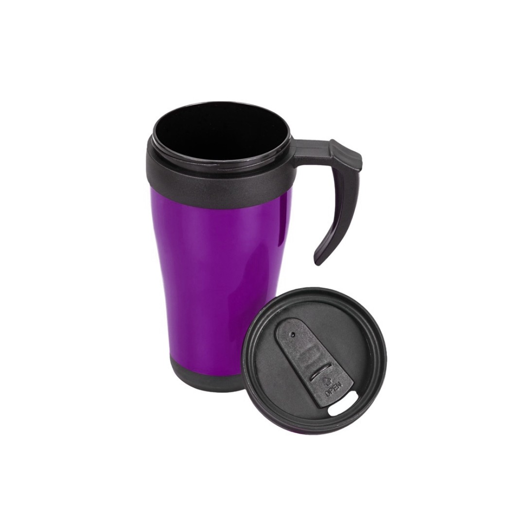 Кружка с термоизоляцией "Silence" 350мл, фиолетовый