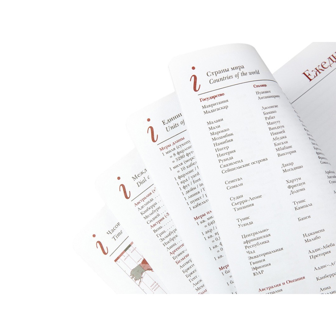 Ежедневник недатированный А5 "Sidney Nebraska", белый (серебряный обрез)