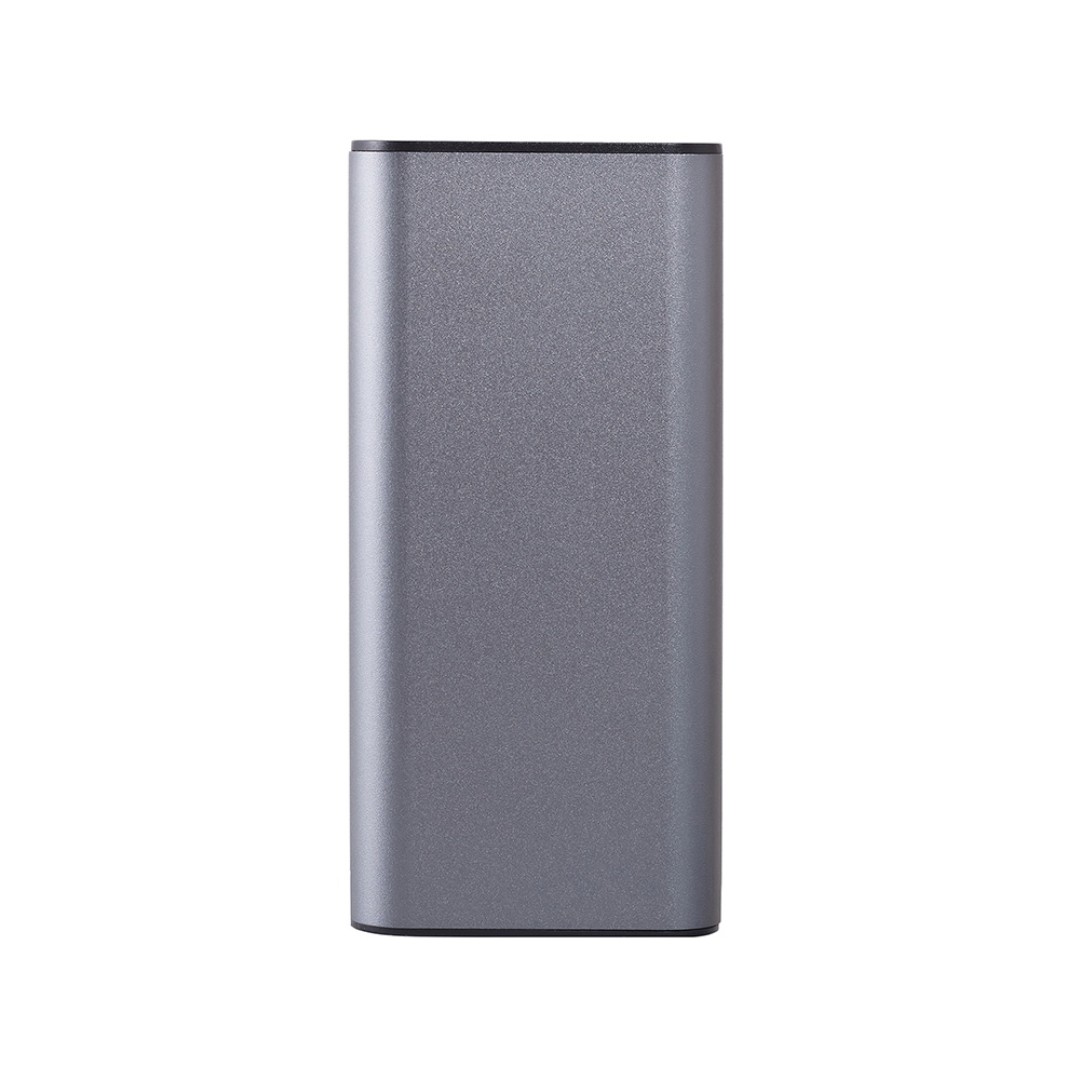 Внешний аккумулятор для ноутбуков «EpIQ», 100 Вт, 30000 mAh, темно-серый