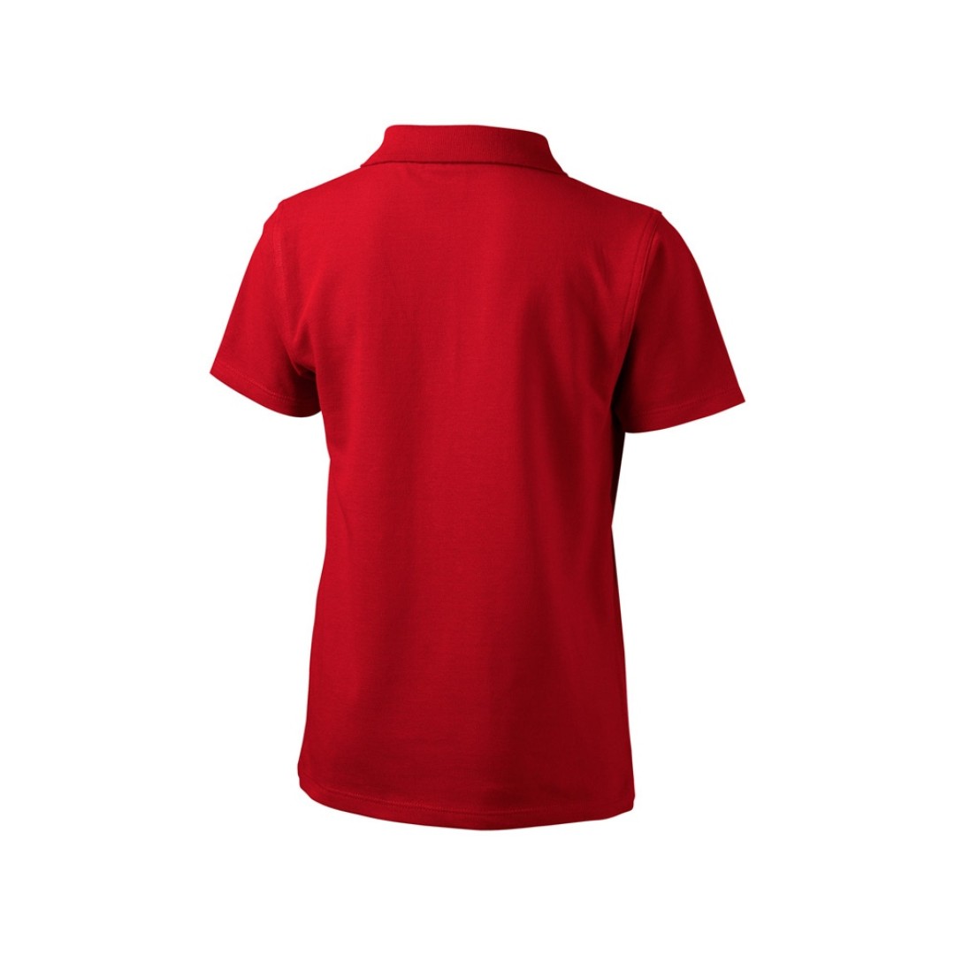 Рубашка поло "First" детская, красный