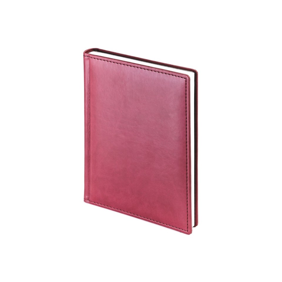 Ежедневник А5 датированный «Velvet» 2025, бордовый