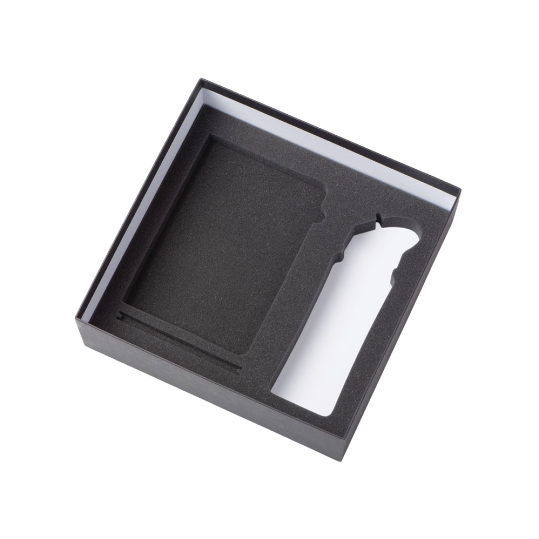 Подарочный набор c блокнотом C3, ручкой и бутылкой, оранжевый