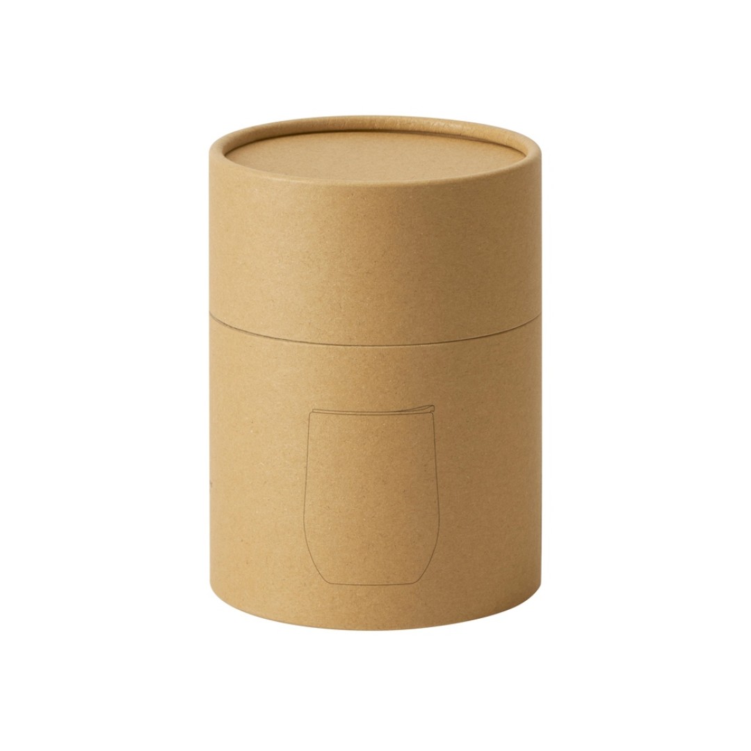 Вакуумная термокружка «Britewood S1», непротекаемая крышка, крафтовый тубус