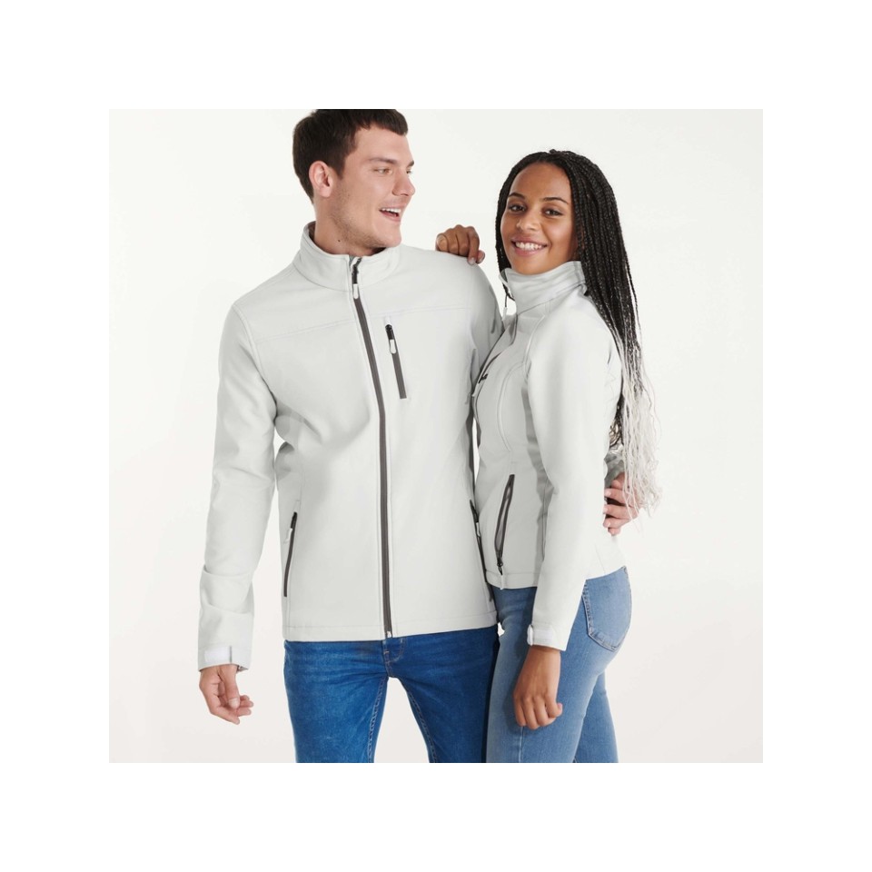 Куртка софтшелл "Antartida" женская, жемчужный