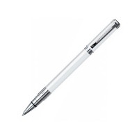 Ручка роллер Waterman «Perspective Pure White CT F», белый/серебристый