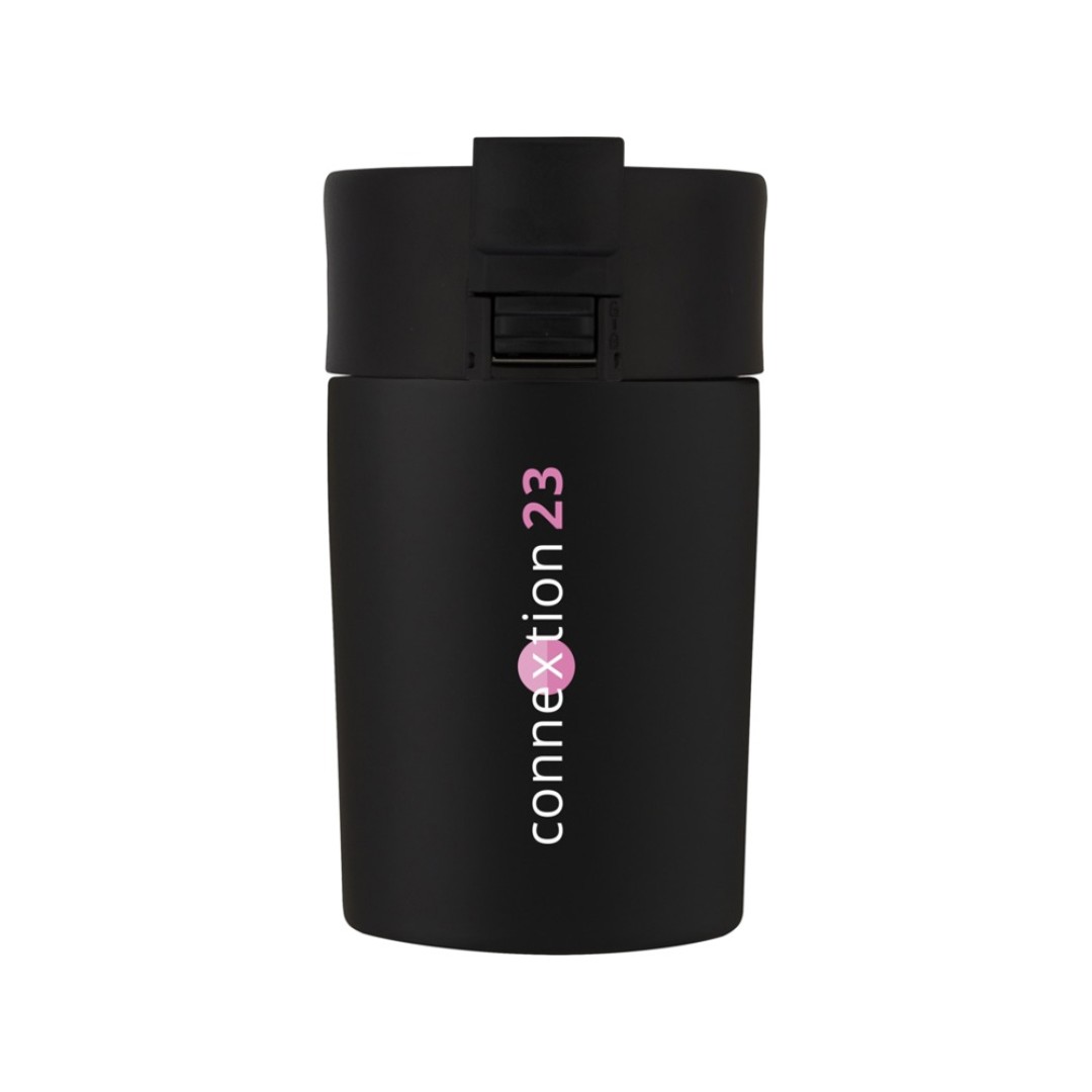 Jetta медный термостакан объемом 180 мл с вакуумной изоляцией, черный