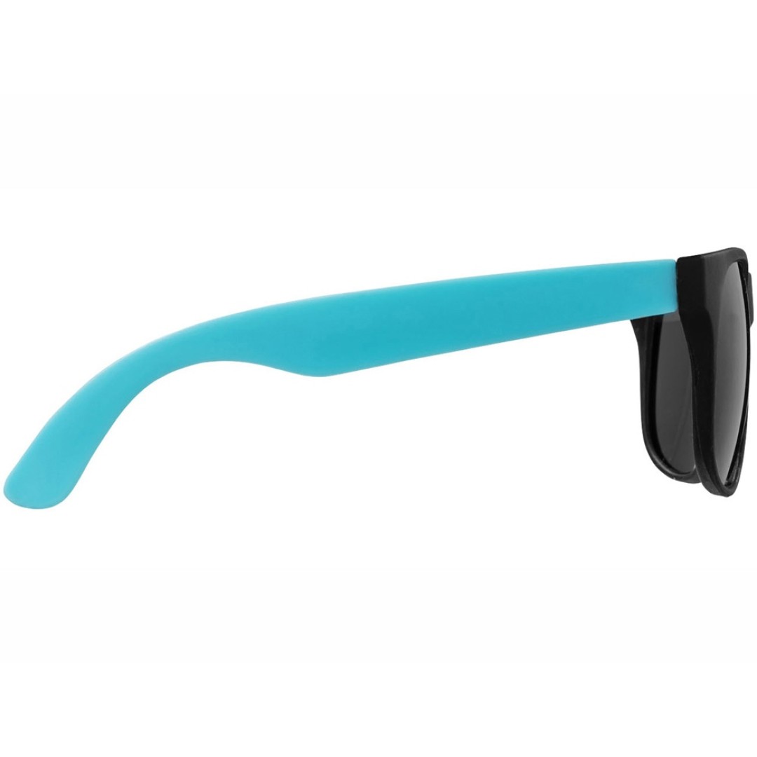 Очки солнцезащитные "Retro", черный/морская волна