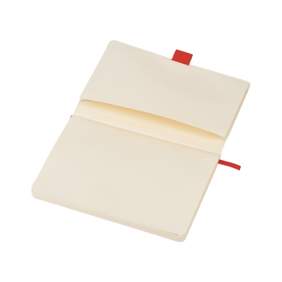 Блокнот "Vision 2.0" А5 в гибкой обложке, красный