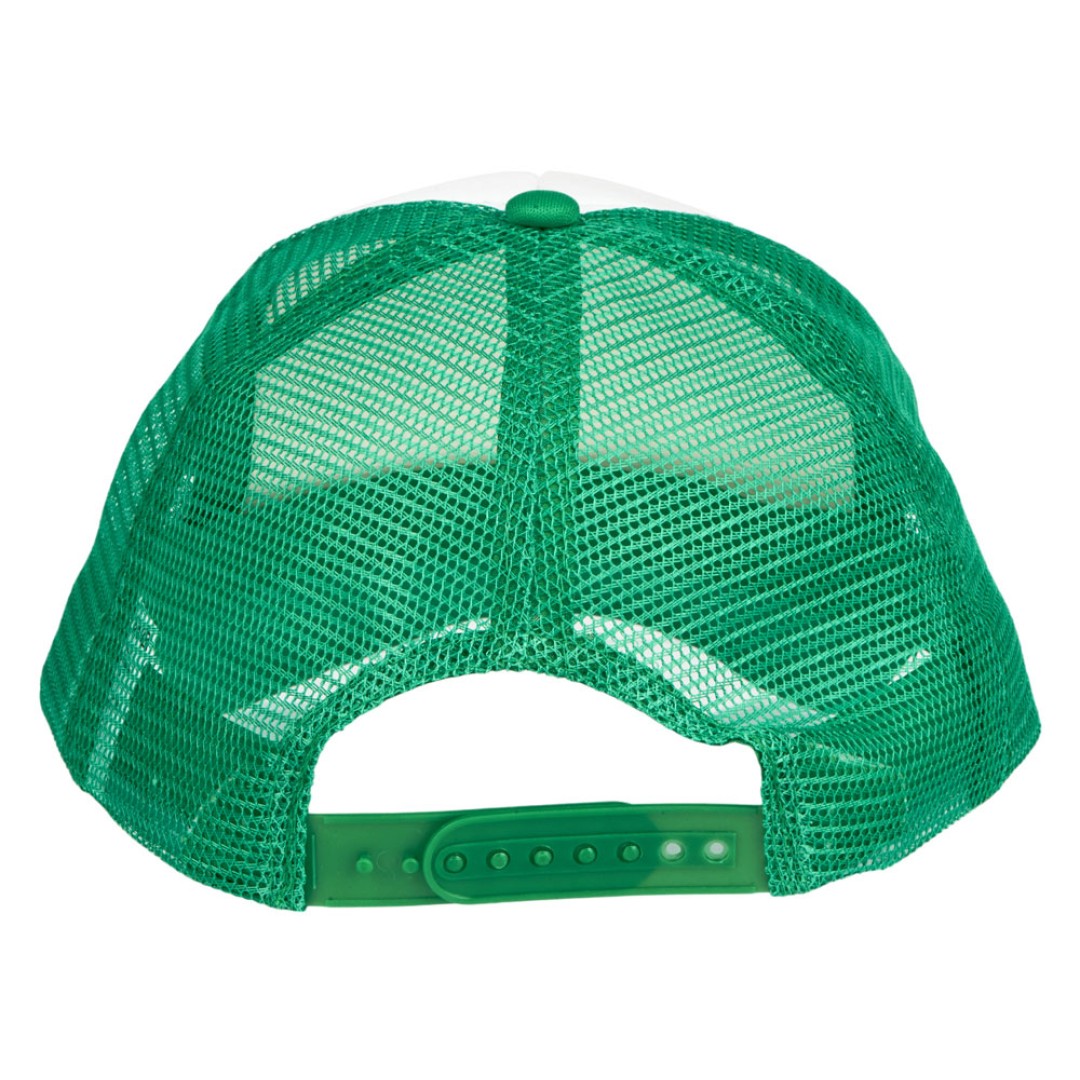Бейсболка "Trucker", зеленый/белый
