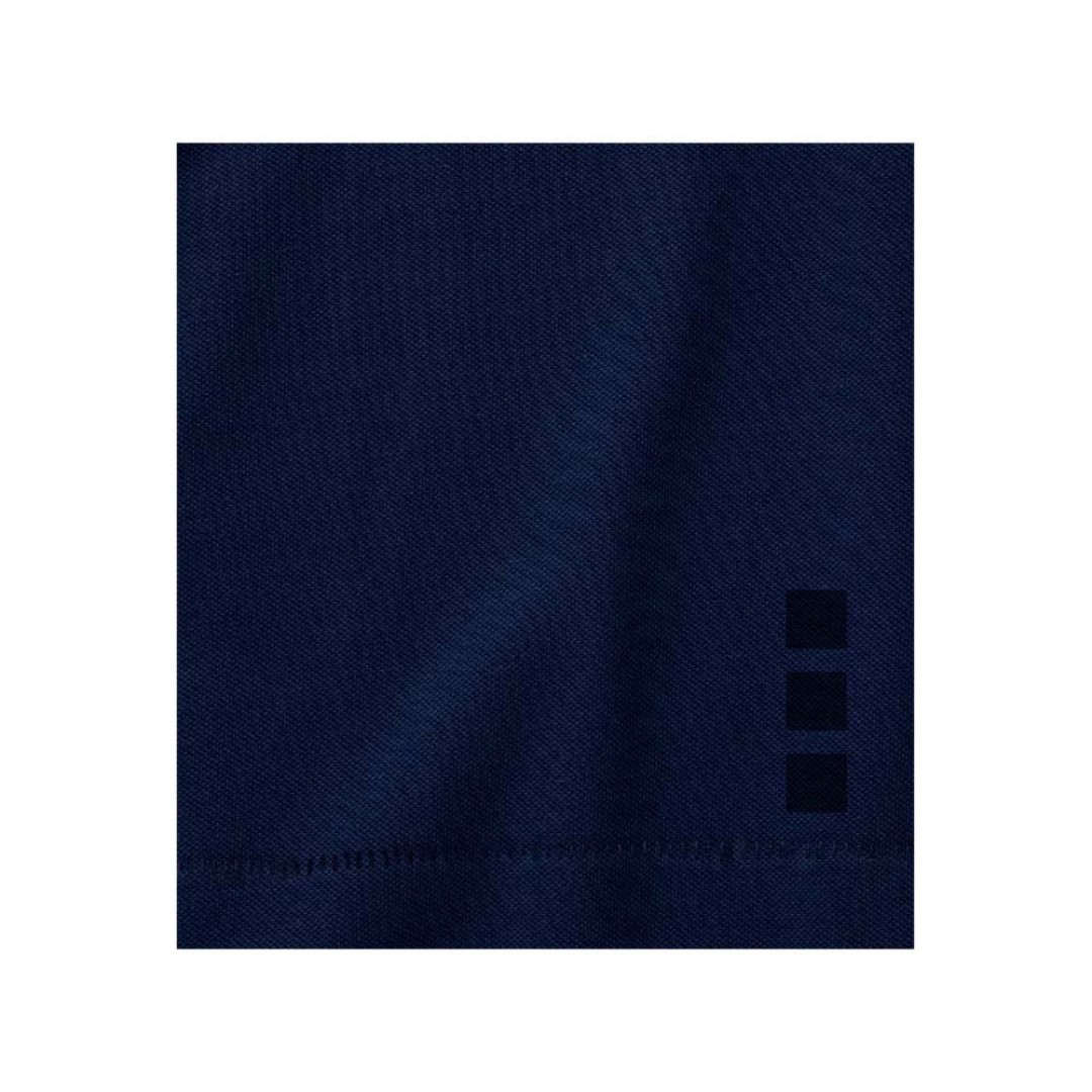 Calgary женская футболка-поло с коротким рукавом, темно-синий