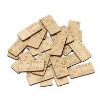 Деревянная игра "Домино" (сувениры повседневные)