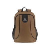 Рюкзак TORBER ROCKIT с отделением для ноутбука 15,6", коричневый, полиэстер 600D, 46 х 30 x 13