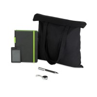 Welcome pack "Favorite Boss", черный/зеленое яблоко