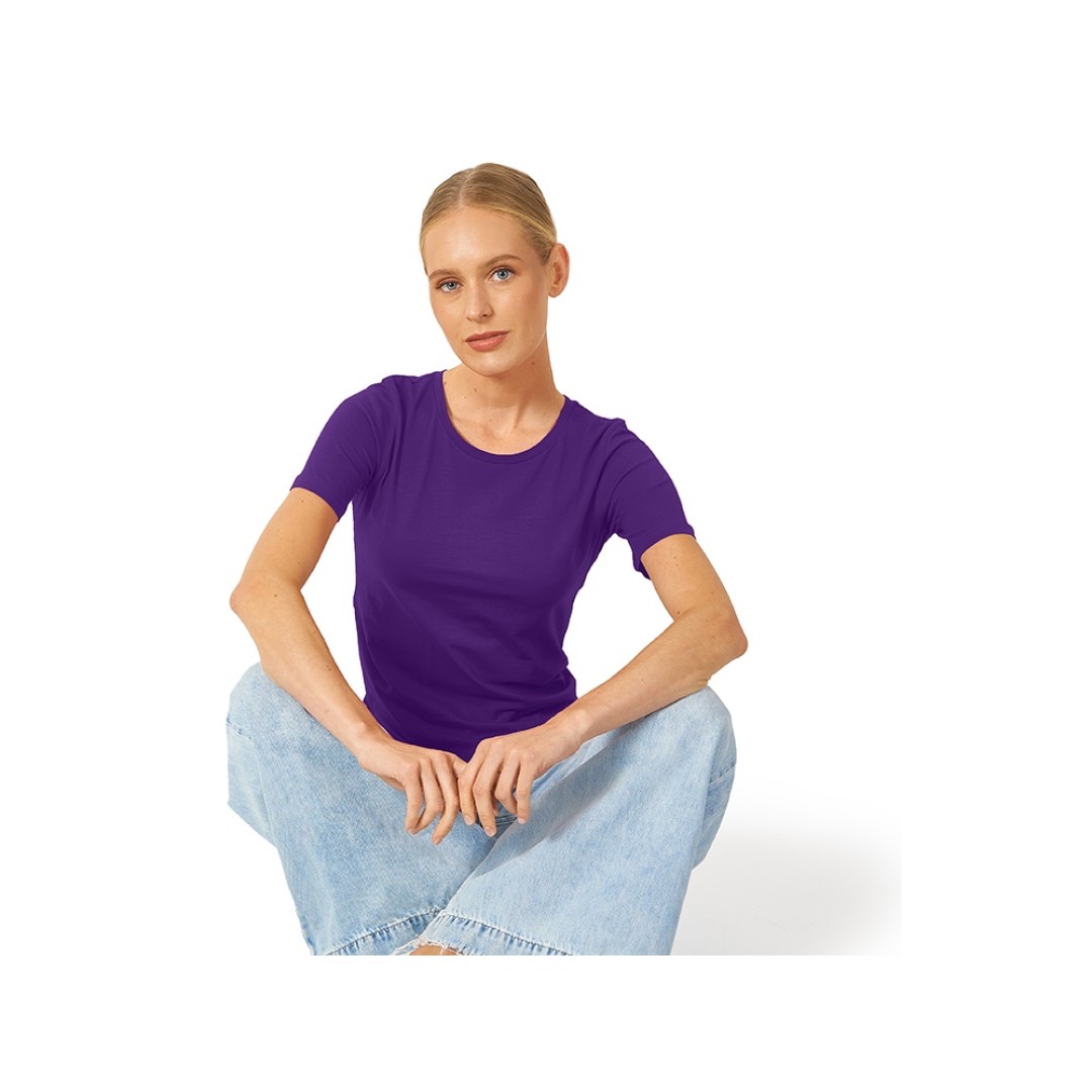 Футболка "Heavy Super Club" женская, фиолетовый