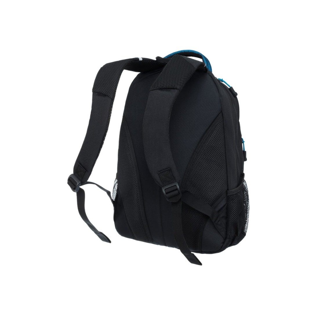 Рюкзак TORBER ROCKIT с отделением для ноутбука 15.6", чёрный/синий, нейлон, 32 х 14 х 50 см, 22л